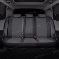 Чехлы Автопилот Экокожа Ромб на Hyundai Matrix (2001-2010) Чехлы Автопилот Экокожа Ромб на Hyundai Matrix (2001-2010)