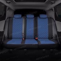 Чехлы Автопилот Экокожа Ромб на Hyundai Matrix (2001-2010) Чехлы Автопилот Экокожа Ромб на Hyundai Matrix (2001-2010)