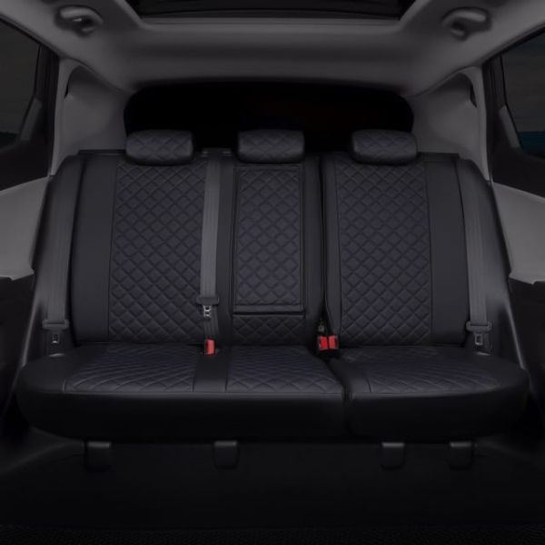 Чехлы Автопилот Экокожа Ромб на Hyundai Matrix (2001-2010) Чехлы Автопилот Экокожа Ромб на Hyundai Matrix (2001-2010)