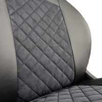 Чехлы Алькантара на Hyundai Accent 1999-2011 г.в. Чехлы Алькантара на Hyundai Accent 1999-2011 г.в.