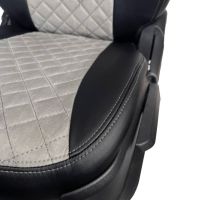 Чехлы Алькантара на Hyundai Accent 1999-2011 г.в. Чехлы Алькантара на Hyundai Accent 1999-2011 г.в.