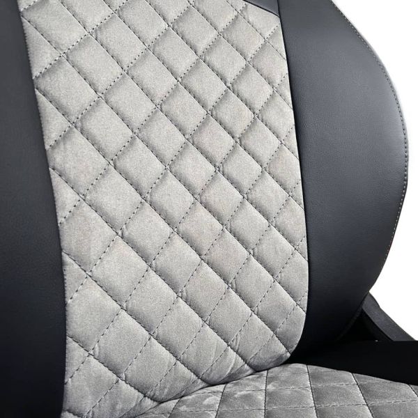 Чехлы Алькантара на Hyundai Accent 1999-2011 г.в. Чехлы Алькантара на Hyundai Accent 1999-2011 г.в.