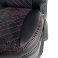 Чехлы Алькантара на Hyundai Accent 1999-2011 г.в. Чехлы Алькантара на Hyundai Accent 1999-2011 г.в.