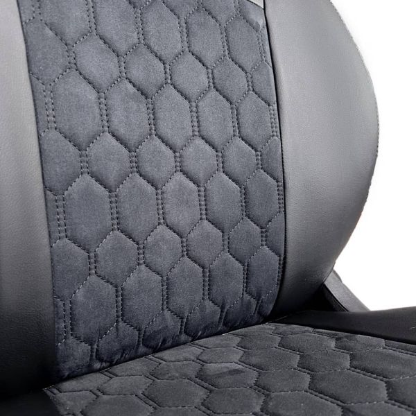 Чехлы Алькантара на Hyundai Accent 1999-2011 г.в. Чехлы Алькантара на Hyundai Accent 1999-2011 г.в.