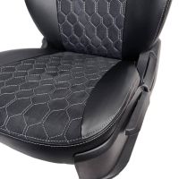 Чехлы Алькантара на Hyundai Accent 1999-2011 г.в. Чехлы Алькантара на Hyundai Accent 1999-2011 г.в.