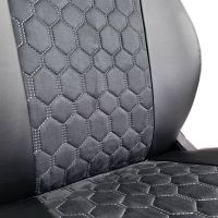 Чехлы Алькантара на Hyundai Accent 1999-2011 г.в. Чехлы Алькантара на Hyundai Accent 1999-2011 г.в.