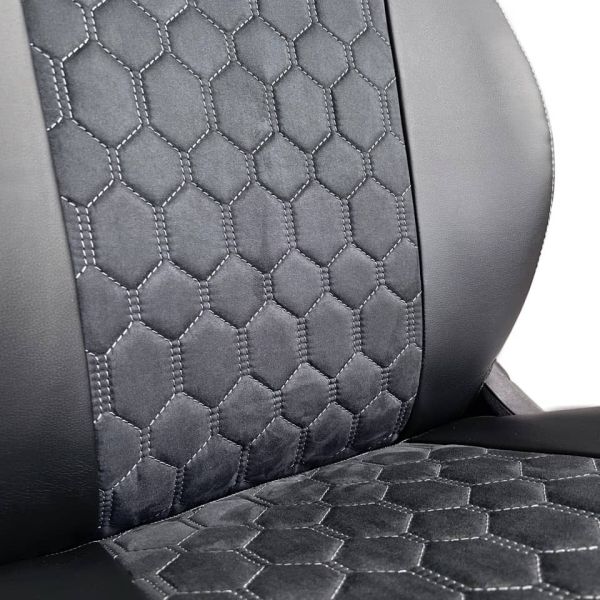 Чехлы Алькантара на Hyundai Accent 1999-2011 г.в. Чехлы Алькантара на Hyundai Accent 1999-2011 г.в.