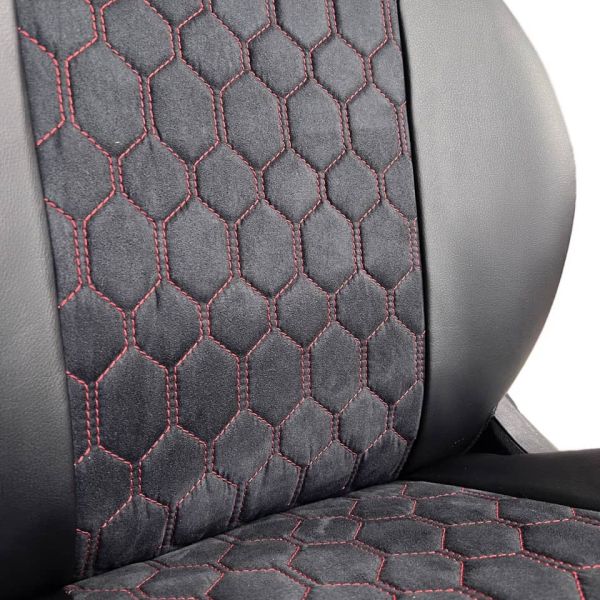 Чехлы Алькантара на Hyundai Accent 1999-2011 г.в. Чехлы Алькантара на Hyundai Accent 1999-2011 г.в.