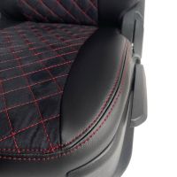 Чехлы Алькантара на Hyundai Accent 1999-2011 г.в. Чехлы Алькантара на Hyundai Accent 1999-2011 г.в.